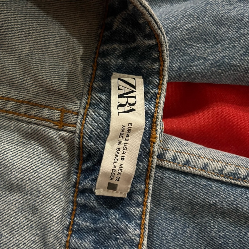 Zara Men's Light Blue Denim Jeans